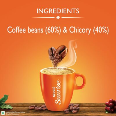Sunrise Instant Coffee Powder | Strong Taste Coffee Chicory-Mix