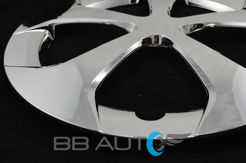 Juego de 4 Tapacubos NUEVOS 15" 5 Radios Cromados para Toyota PRIUS 2012-2015 Foto 3 de 4