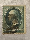 US Stamp 1870 George Washington 136 Scott Used 3 Cent — photo 2