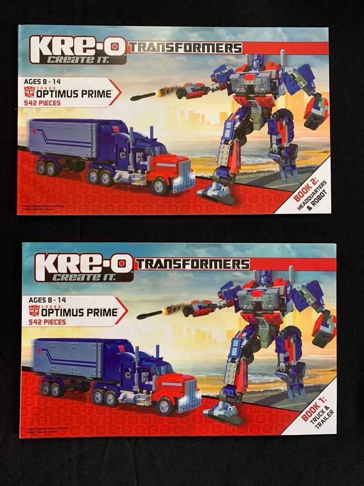 Hasbro Kre-o Transformers Optimus Prime 30689 Action Figure Complete Unused (L) - Image 4 of 4