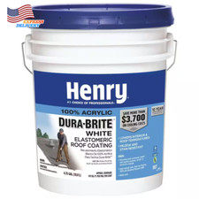 Flat RV Trailer Rubber Roof Mobile Home White Elastomeric Roof Coating