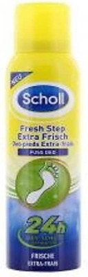 Scholl Fresh Step Extra Frisch Fußspray, Mildes Fußdeo Mit Lang Anhaltender Wirk