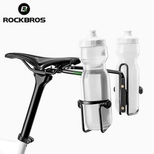 ROCKBROS Bike Water Bottle Cages Saddle Cage Converter with Mount Adapter Holder