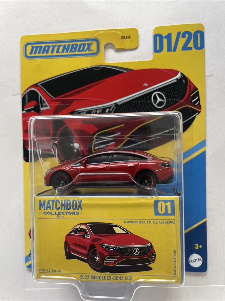 Matchbox Collectors 2025 #01 2022 Mercedes Benz EQS - Image 2 of 4