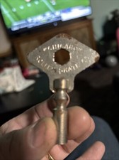 Antique Chicago Roller Skate Key Original Vintage Old OEM