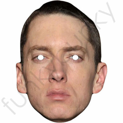 Eminem Celebrity Card Face Mask - Ready To Wear - Fancy Dress | eBay