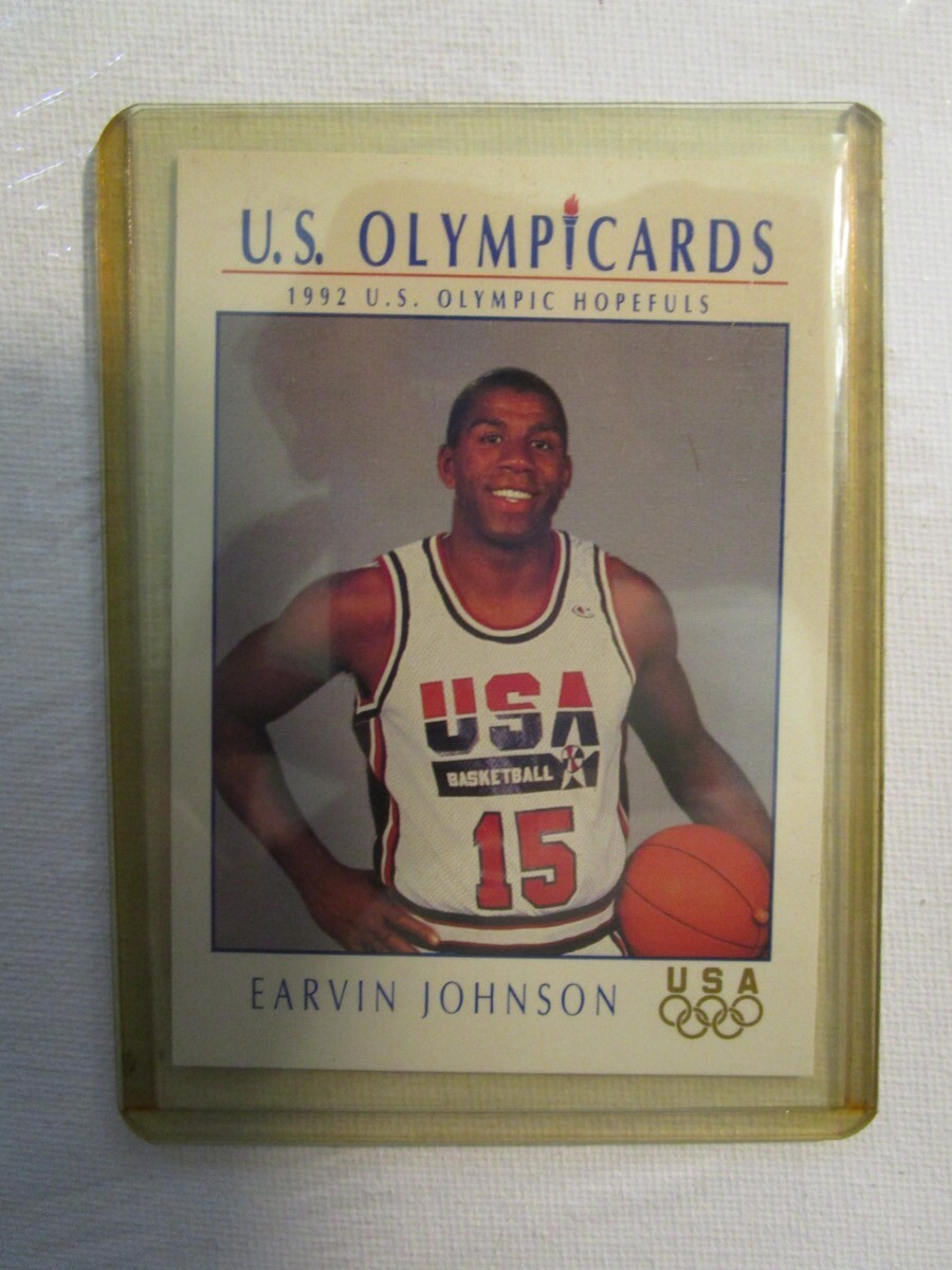 1992 Impel US Olympicards Magic Earvin Johnson #11 USA