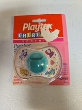 Vintage 1995 Playtex Cherubs Baby Orthodontic Pacifier Rare New NOS OLD