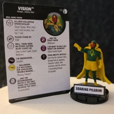 VISION - 021 UNCOMMON Marvel Studios Disney + Plus Heroclix #21