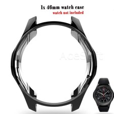 46mm TPU Plating Case Protector Cover for Samsung Gear S3 Classic SM-R770N Watch