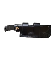 Fixed Blade Knife Holder Fits A Sog Seal Pup Knife Holster Leather Sheath.