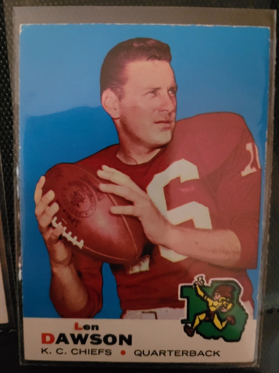 1969 Topps Football Card #20 Len Dawson-Kansas City Chiefs. | eBay