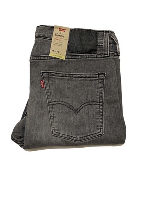 LEVIS 510 Skinny Fit Stretch Men's Jeans grey W:31 to 42, L:30 TO 32 | eBay