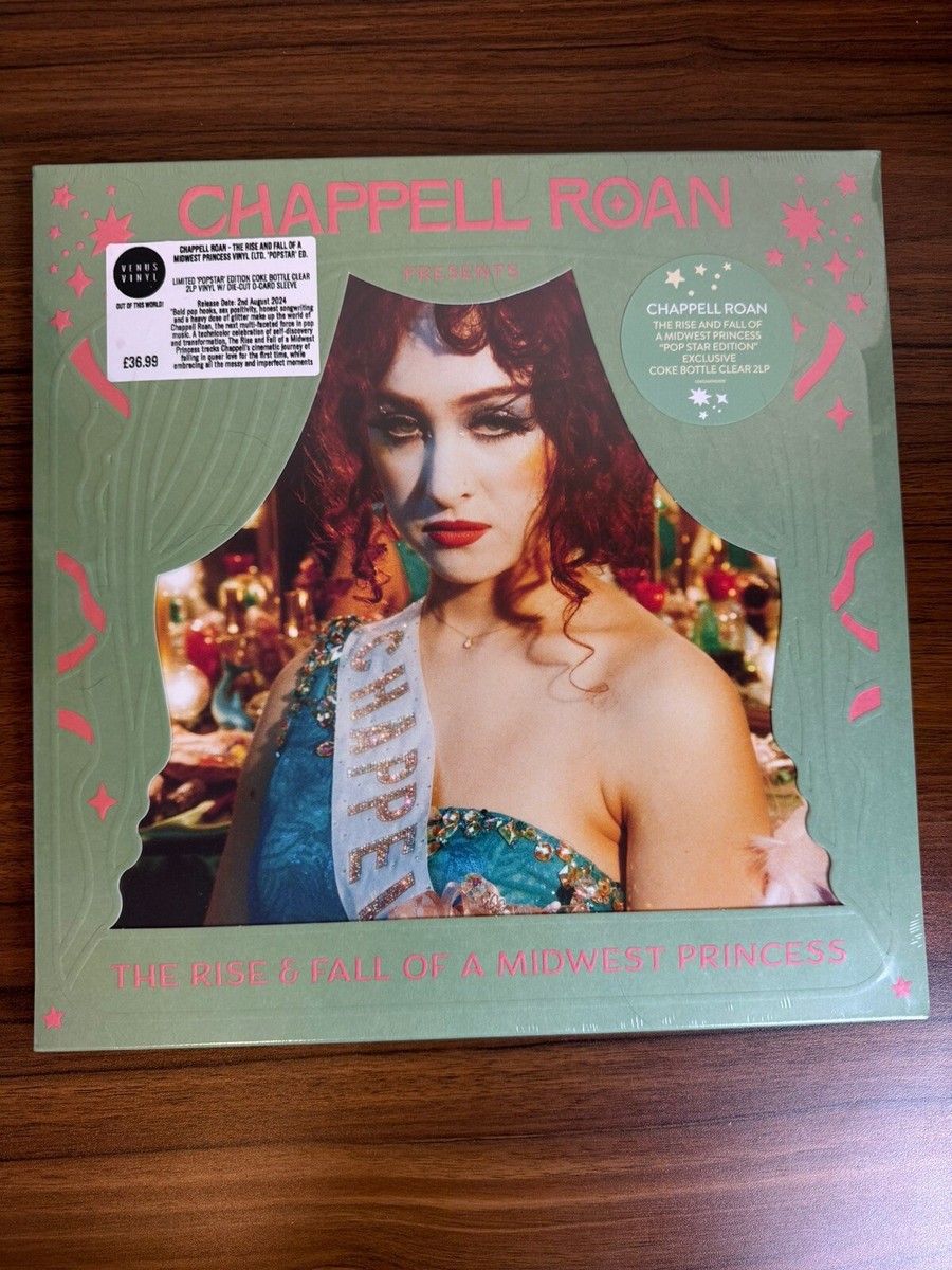 Chappell Roan Rise and Fall Midwest Princess Coke Bottle Clear