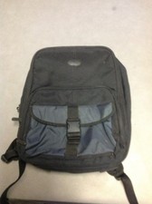 TARGUS LAPTOP CARRY BACK PACK BLACK  GRAY Es Ws38