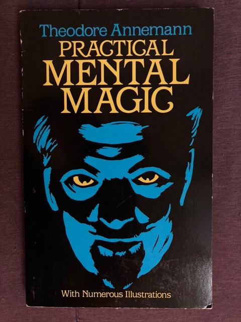 Practical Mental Magic, Theodore Annemann 1983 DOVER PB LIKE NEW