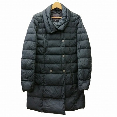 Duvetica Down Jacket Long Black 42 Equivalent to Size M Used 