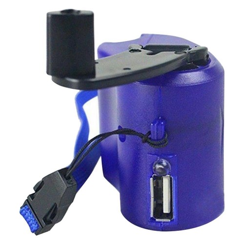 Tragbares Handkurbel-Ladegerät, Notfall-USB-Lade-Mini-Handgenerator DE - Bild 7 von 8