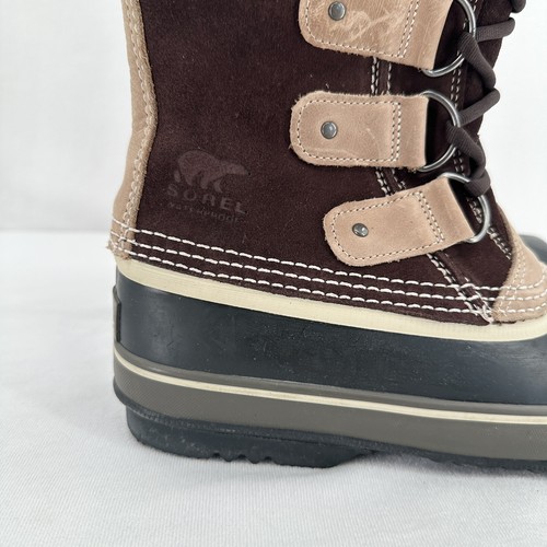 Women's Sorel Joan of Artic Size 8 Waterproof Faux Fur Winter Boots Brand New - Picture 15 of 16