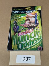 Oddworld Munch's Oddysee - Xbox - Manual Only  NO GAME 