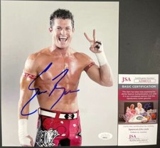 WWE Evan Bourne Signed 8x10 Photo A Autograph Matt Sydal AEW JSA COA