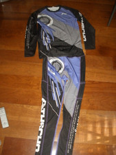 Adult 2 Piece Athletic Set Top  Bottom Athscho L Purple 73 