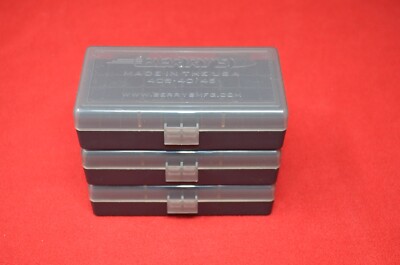 3 x AMMO BOXES SMOKE 50 Round 40 S&W / 45 ACP - FREE SHIPPING