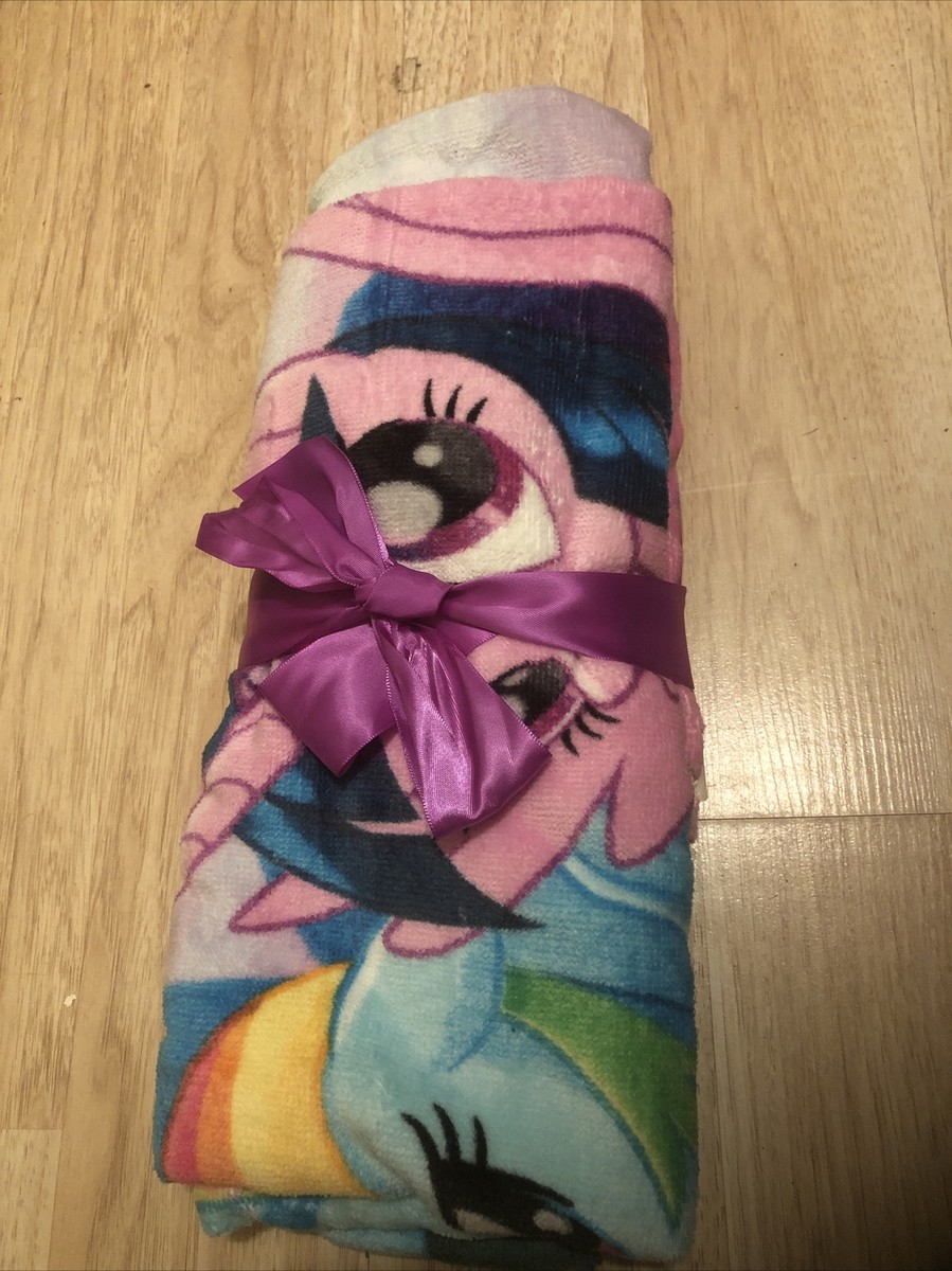 pony hooded bath towel kid one Size Cotton