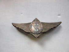 Used Vintage Oem Dodge Brothers Brass Winged Radiator Emblem Badge 1929-33