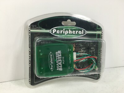 Peripheral PLD10 Master Blaster 10x Preamp + Ground Loop Isolator Rare Old Stock