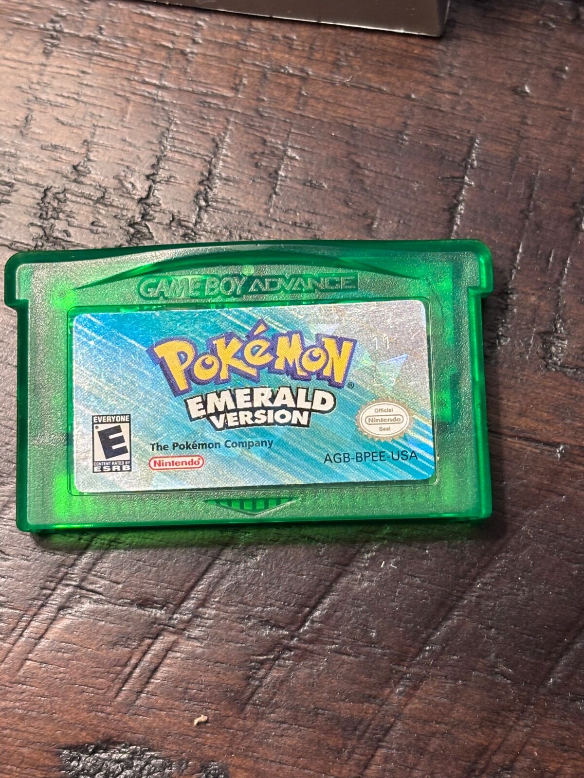 AUTHENTIC Pokemon Emerald Version Nintendo Game Boy Advance - Genuine Game