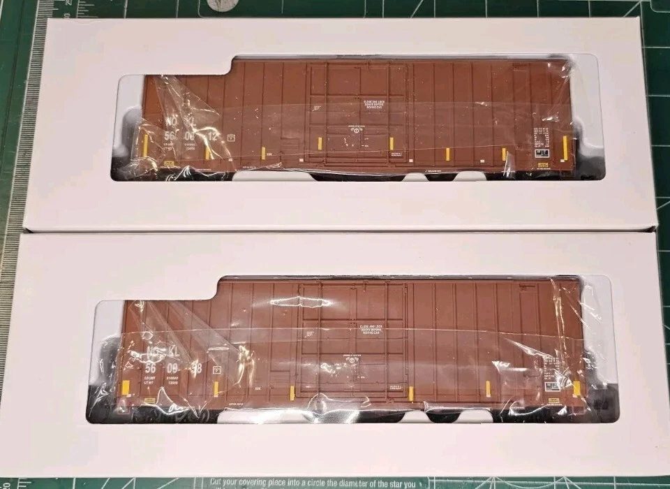 932-27109 Walthers NOKL 50' Hi-Cube Box Car 2-pk - Image 3 of 4