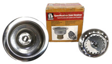 EVERBUILT heavy duty long shank kitchen sink basket  strainer assy NEW OPEN BOX