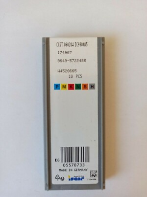 CCGT 060204 IC930NA5 ISCAR. ISCAR Neu/New - Bitte um Preisvorschlag/proposal?