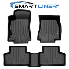 SMARTLINER Custom Fit Floor Mats 2 Row Liner 2020-2021 Mercedes Benz GLB Class