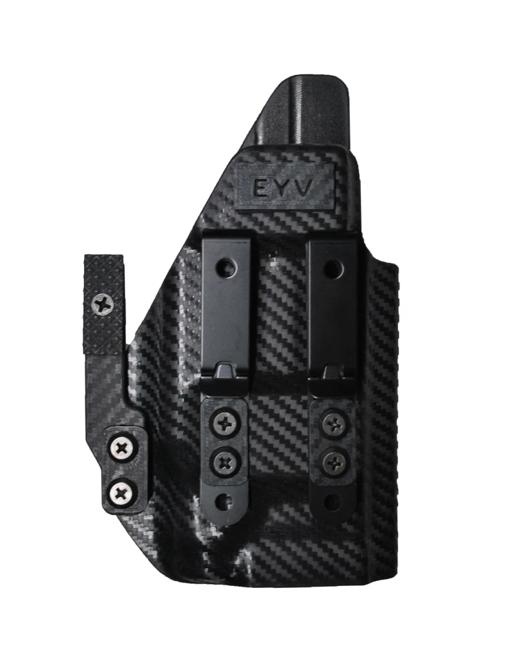 EYV IWB Gun Holster for Concealed Carry - S&W M&P Shield/Shield Plus 9/40 - Image 3 of 4