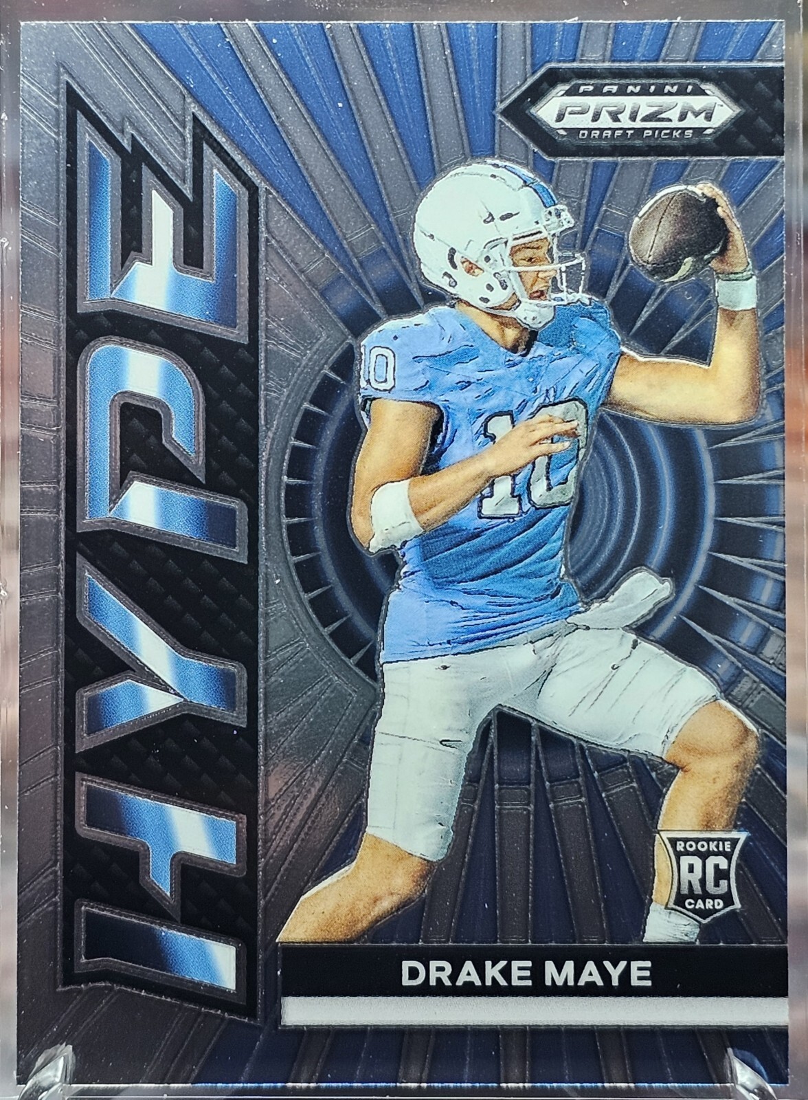 2024 Panini Prizm Draft Picks DRAKE MAYE UNC Patriots HYPE RC Rookie