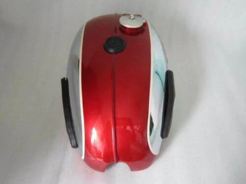 Tanque de Gas BSA A65 Thunderbolt, Lightning, Royal Star Cromo y Pintado Foto 3 de 4