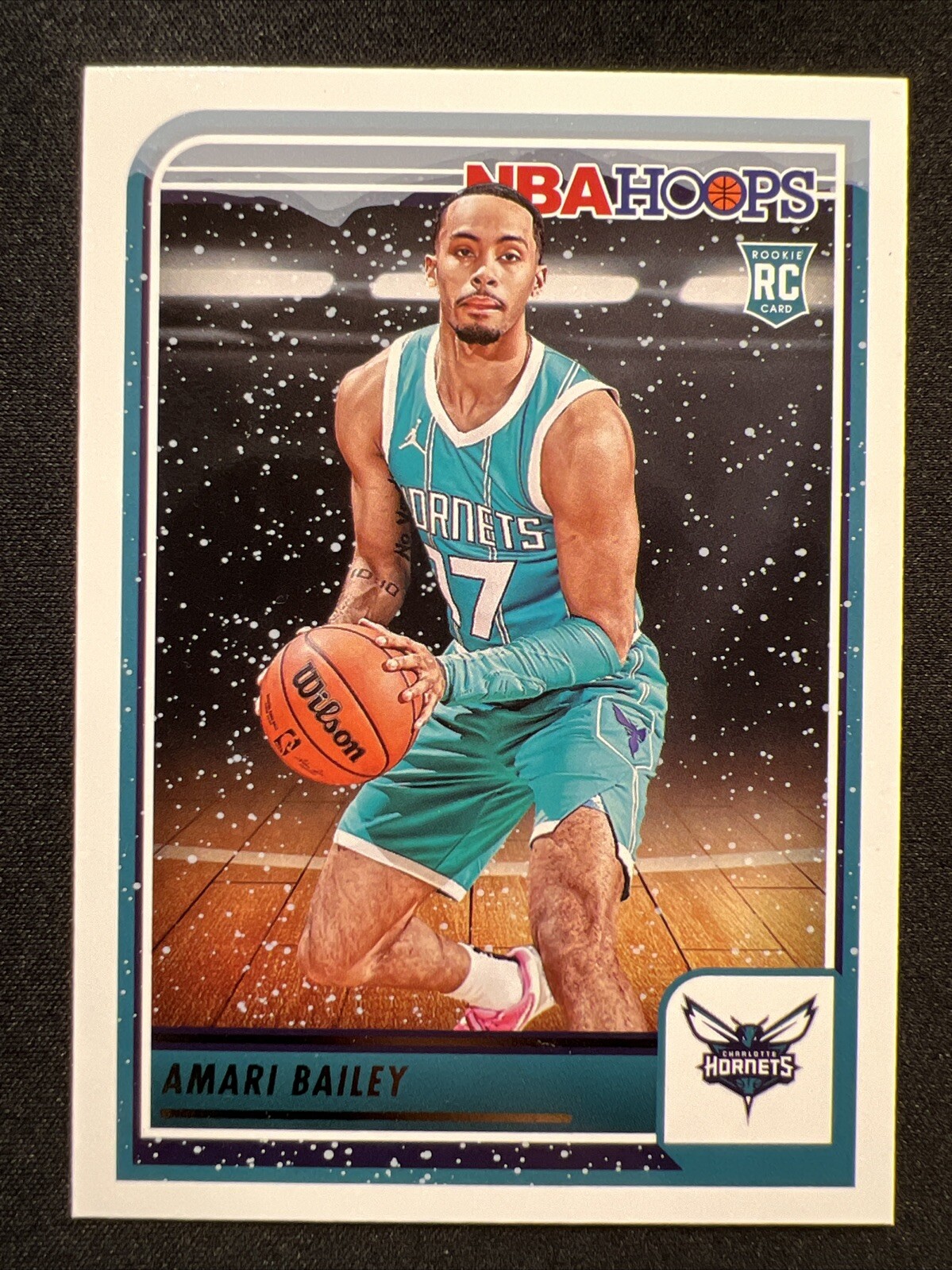 2023-24 Panini: Hoops-Winter #267 Amari Bailey (RC)/Hornets ⛄🐷🏀