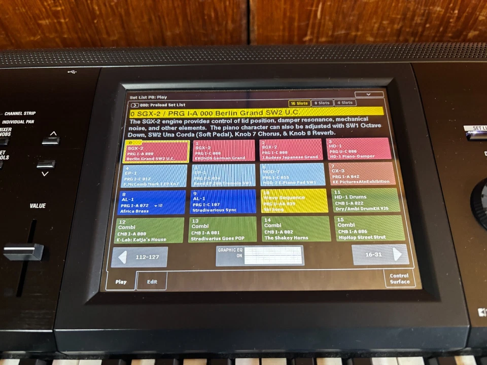 Korg Kronos 2 73 Key Workstation Keyboard ver 3.1.2 w/ case - Image 4 of 4