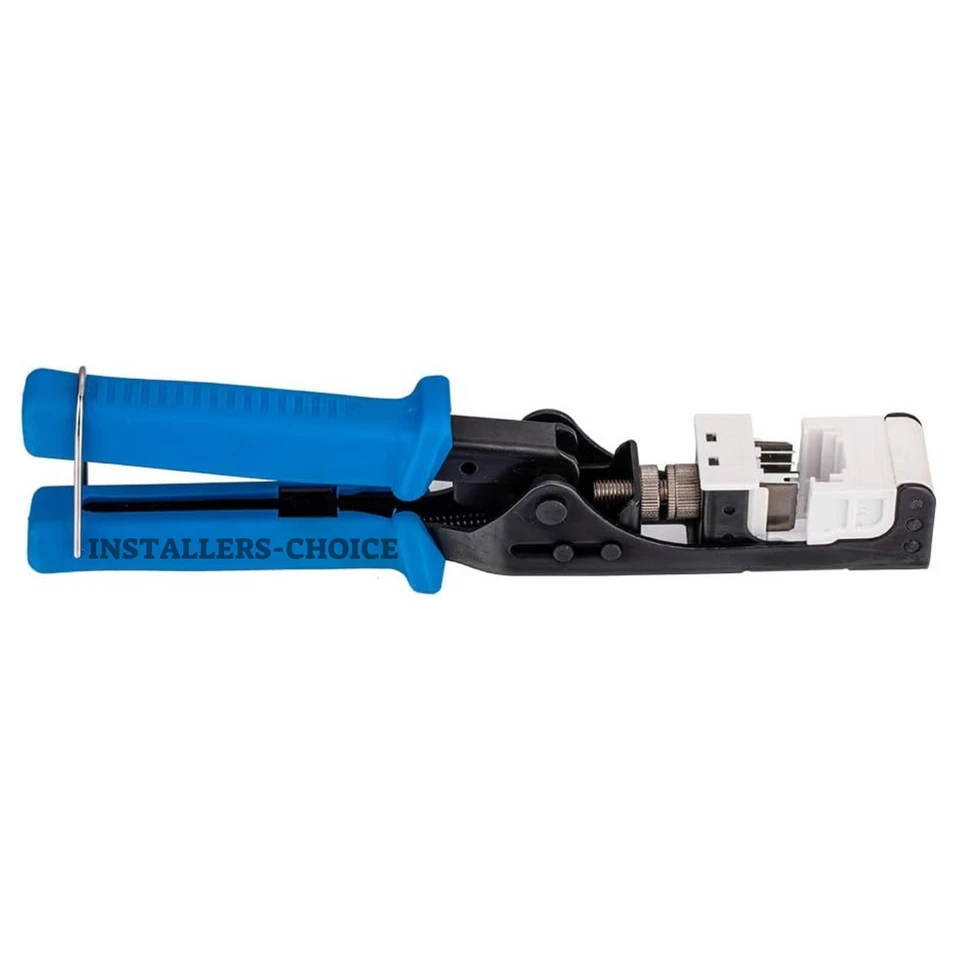 RJ45 Crimping Tool Termination Punch Down 110 for 45° Degree Keystone Jacks - Image 2 of 3