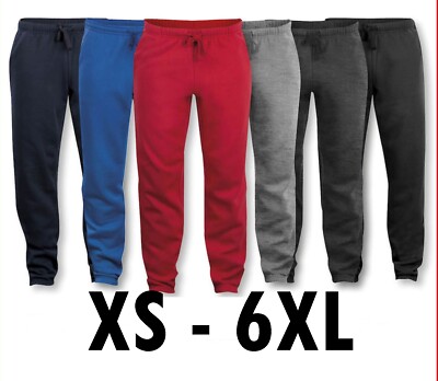 Taglie Forti Uomo Pantalone tuta cotone Oversize No Maxfort