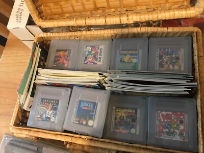 Game Boy Spiele nur Patronen ( teilweise mit Anleitungen )