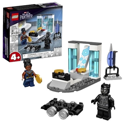 LEGO Super Heroes 76215 Black Panther Bust Rerired New In Sealed