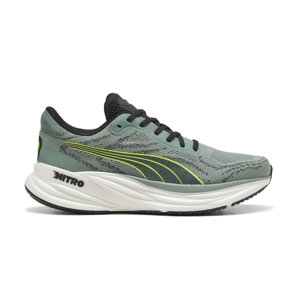 PUMA Magnify Nitro 2 Running  Mens Green Sneakers Athletic Shoes 37690916