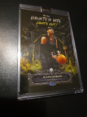 Wild Card Haunted Hits Lights Out Mammoth Allen Iverson 3/3