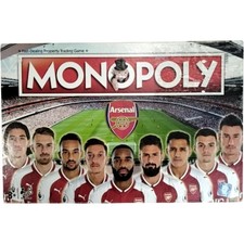 Monopoly Arsenal Edition Board Game Property Trading Boxed Football Preloved 
