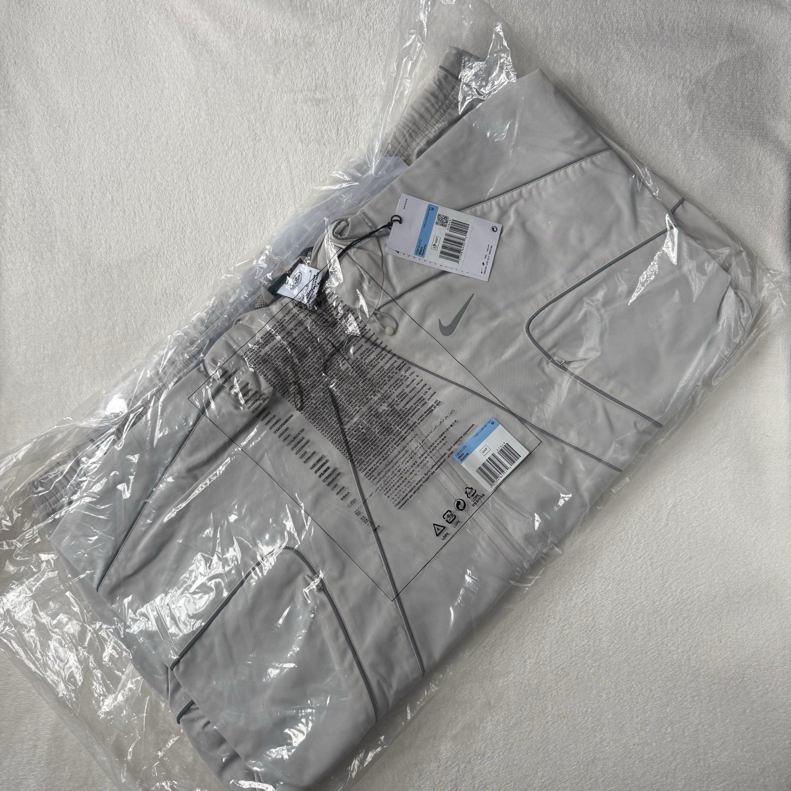 OFF WHITE X NIKE NIKE X CORTEIZ NRG JACKET [OFF WHITE] Medium Giacca a vento Crtz Nike In Mano ✅