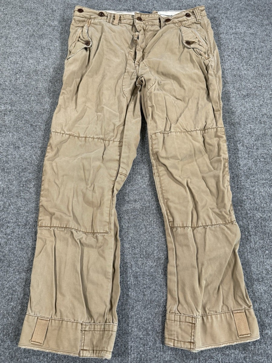 Polo Ralph Lauren Pants Mens 36x30 Utility Military Double Knee