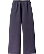 YGEBB Yeezy Gap Wide Leg Fleece Sweatpants Black - Men's Size Medium